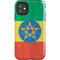 Ethiopia Flag Distressed iPhone 11 Impact Case
